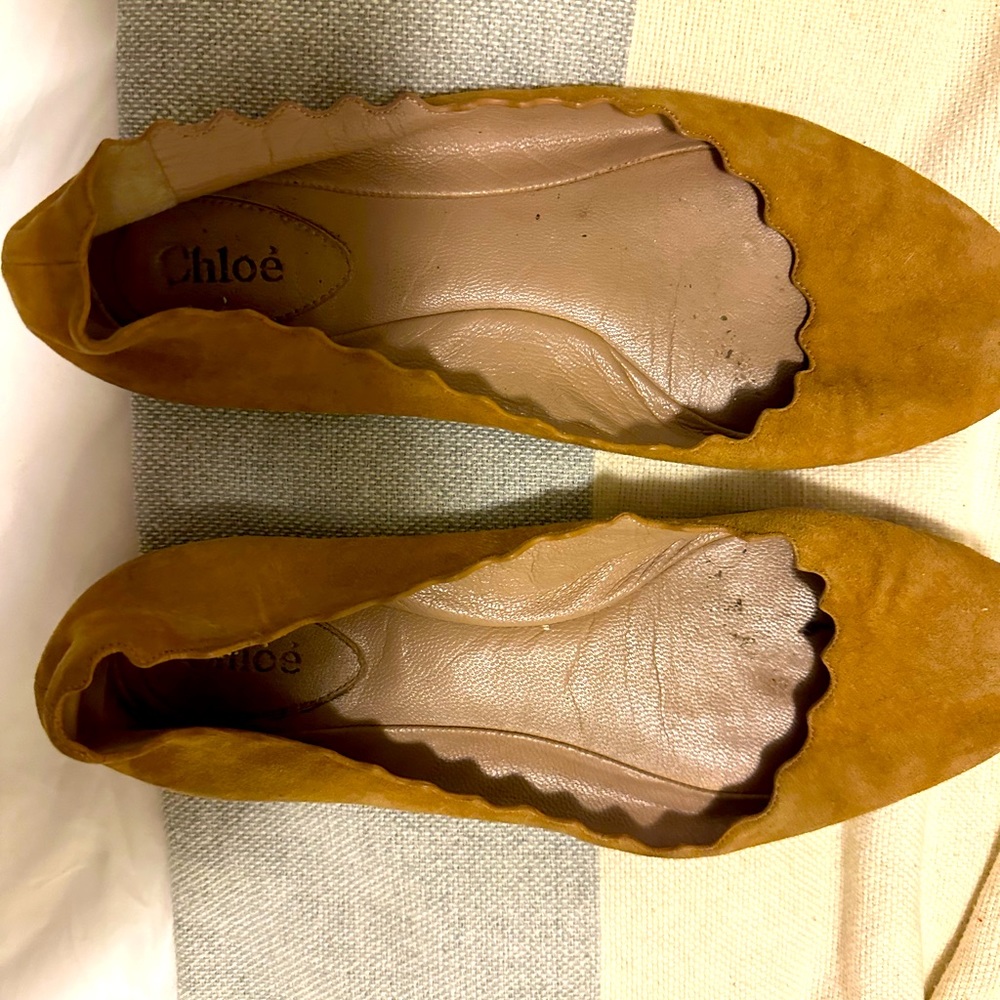 Chloe shade ballet flats
